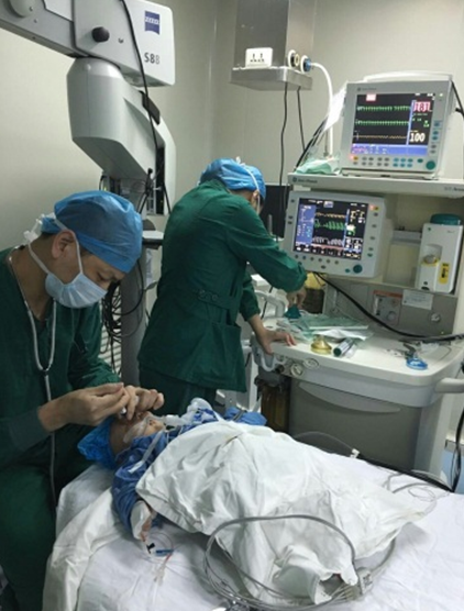 廈門(mén)眼科中心先天性白內障手術(shù)術(shù)前麻醉